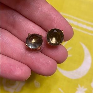 Kate Spade Smoky Topaz Stud Earrings